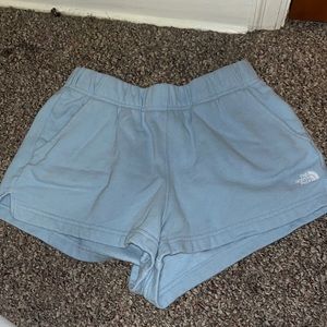 North face sweater shorts